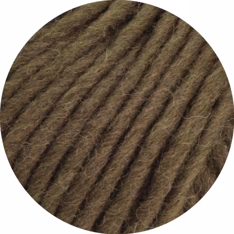 Lana Grossa Feltro uni 50g - Filzwolle zum Strickfilzen Farbe: 104 Graubraun
