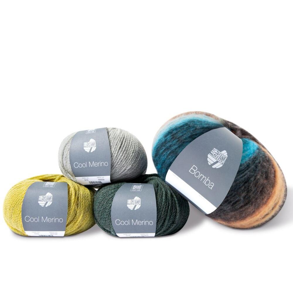 Brigitte Ein Schal fürs Leben 2025 - Strickpaket