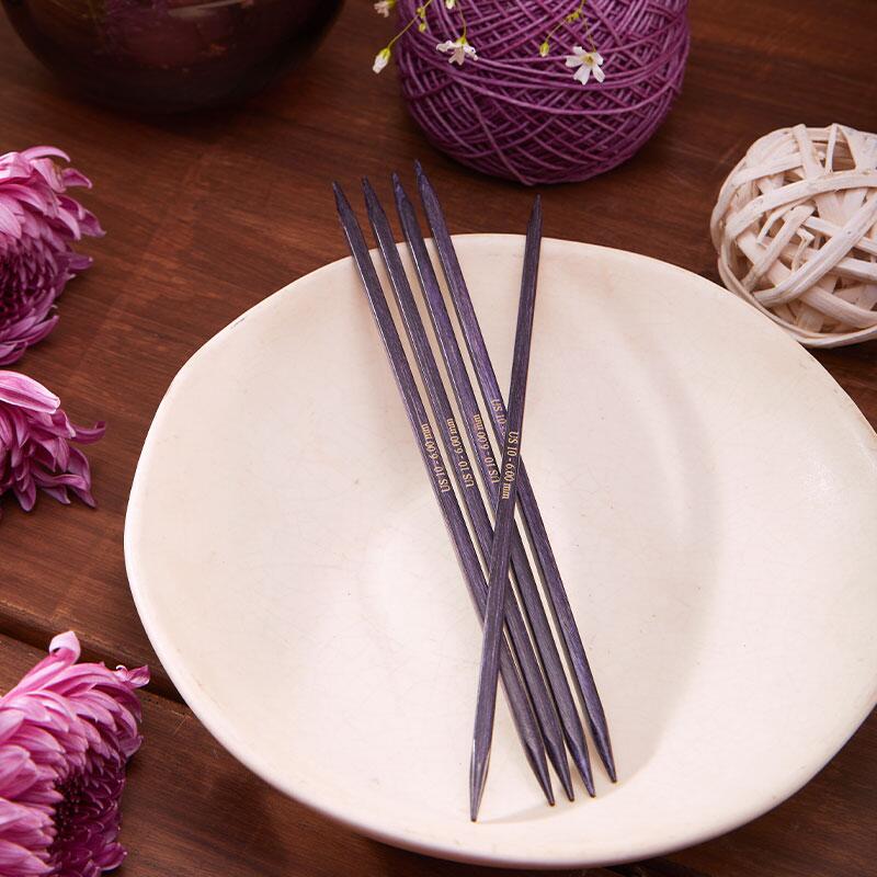 KnitPro - CUBICS JADORE Holz Nadelspiel 15cm