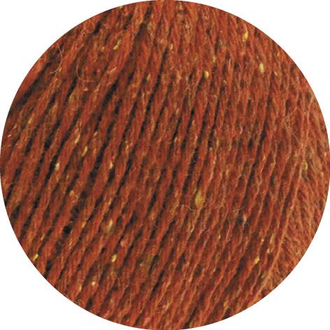 Lana Grossa Mary´s Tweed Farbe: 006 Rotbraun meliert