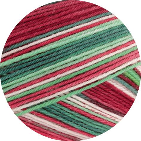 Lana Grossa Meilenweit 100 - Christmas Edition 100g Farbe: 6792