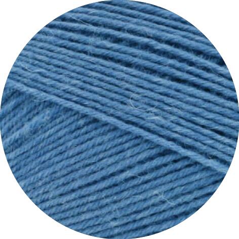 Lana Grossa Meilenweit 100 Merino extrafein 100g Farbe: 2448 Blau