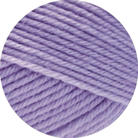 Lana Grossa Meilenweit 50 Cashmere - 50g Sockengarn mit Cashmere Farbe: 59 Lila