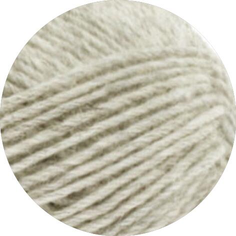 Lana Grossa Meilenweit 50 Sockenwolle 50g Farbe: 1301 Hellbeige meliert