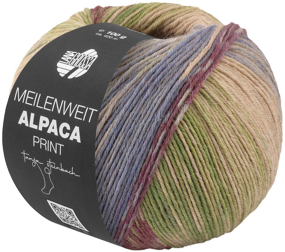 Lana Grossa Meilenweit 150 Alpaca Print 6fach 150g