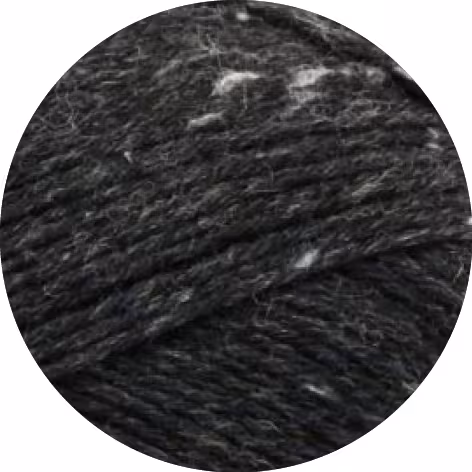 Lana Grossa Meilenweit 150 TWEED - 6fach Sockenwolle 150g Farbe: 8837 Anthrazit