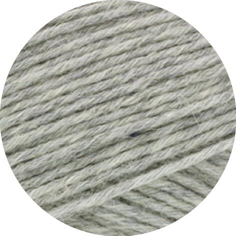 Lana Grossa Meilenweit 150 - 8fach Sockenwolle 150g Farbe: 8564 hellgrau meliert