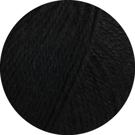 Lana Grossa Natural Lama Fine 50g Farbe: 108 Schwarz