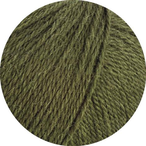 Lana Grossa Natural Lama Fine 50g Farbe: 119 olivgrün