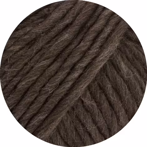 Lana Grossa Per Lei GOTS 50g Farbe: 049 Schwarzbraun