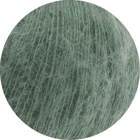 Lana Grossa Silkhair - Superkid Mohair mit Seide Farbe 128 moosgrün