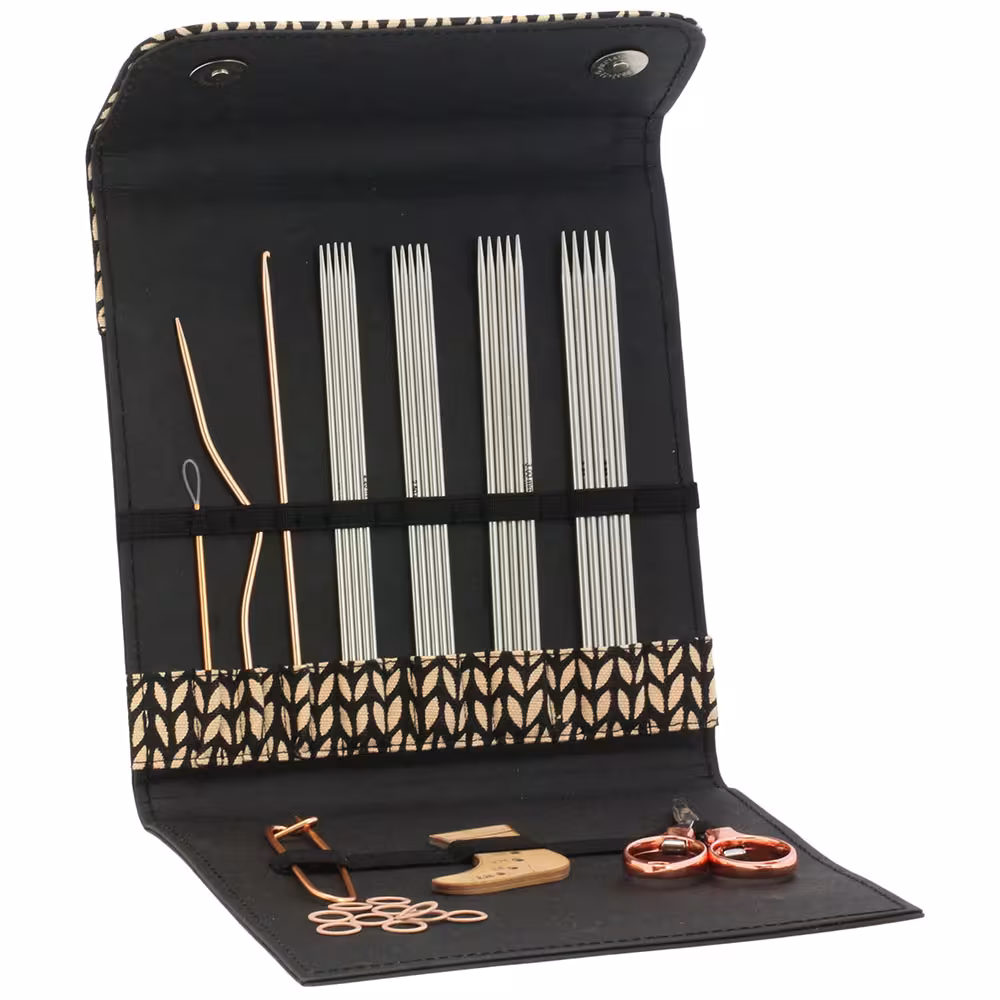 Lana Grossa Sockennadel-Set Deluxe EDELSTAHL by Tanja Steinbach