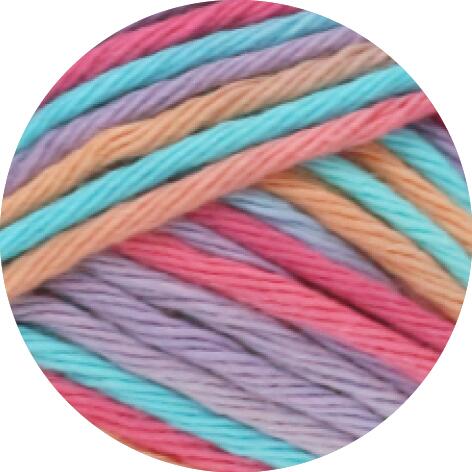 Lana Grossa Star print - klassisches Baumwollgarn 50g bunt bedruckt Farbe: 353