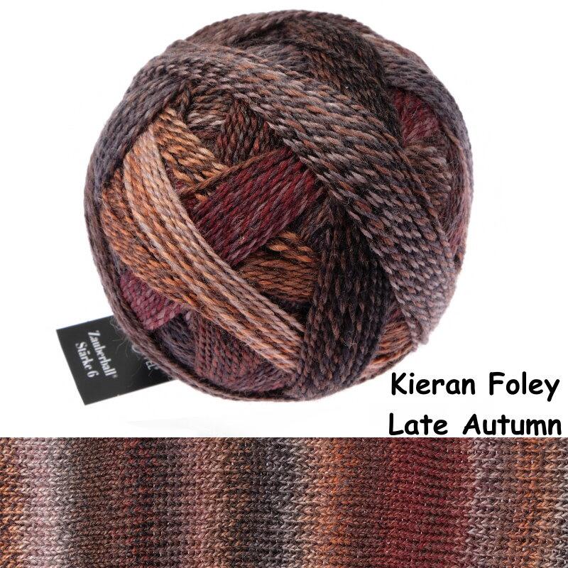 Schoppel Wolle Zauberball® Crazy 6-fach 150g Farbe: Late Autumn Insp. by Kieran Foley