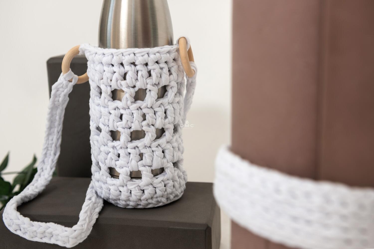 DMC Eco Vita Anleitungsheft Tape Yarn - Taschen häkeln Modellbeispiel