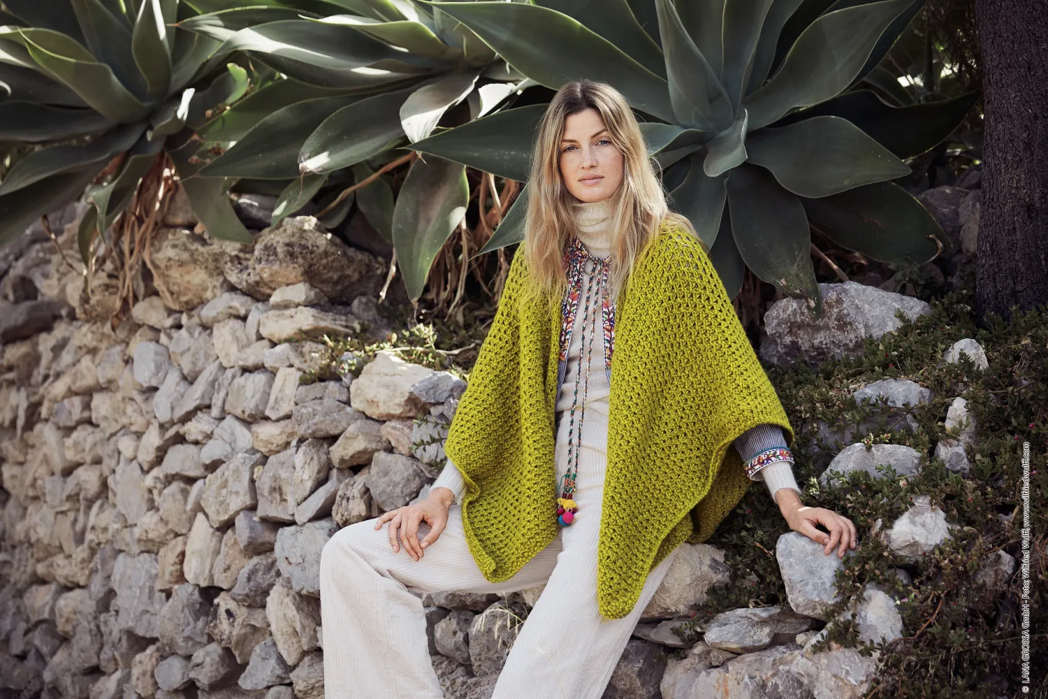Lana Grossa Heft Accessoires Nr. 19 Modellbeispiel