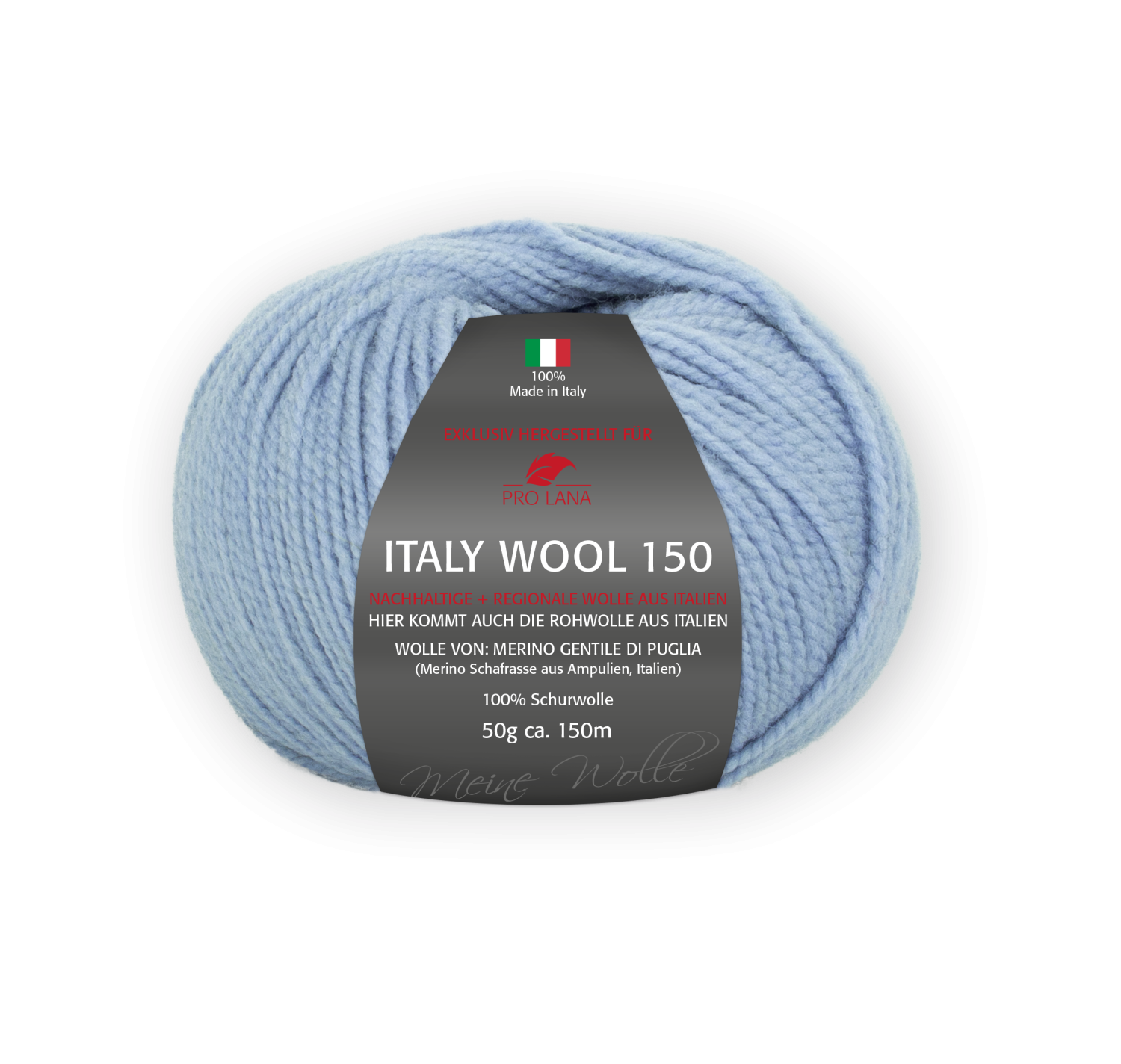 Pro Lana Italy Wool 150 50g Farbe: 157 Hellblau