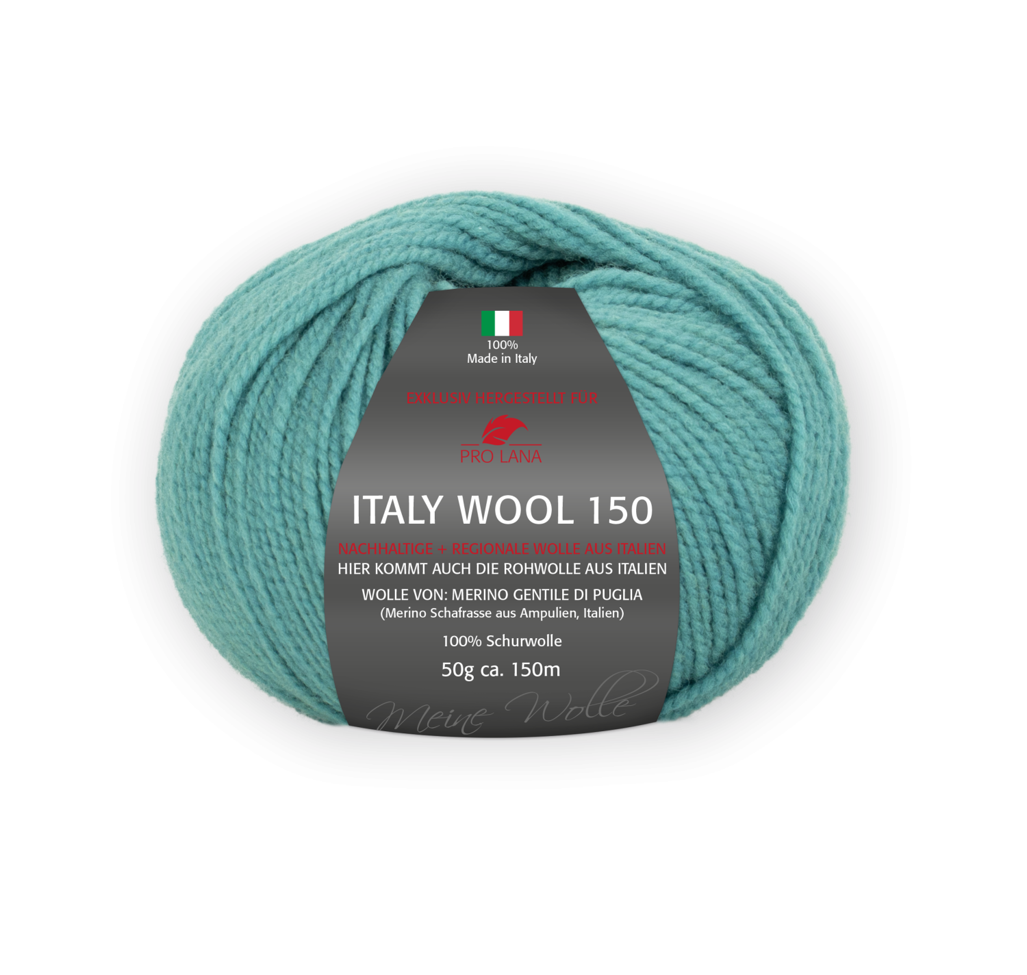 Pro Lana Italy Wool 150 50g Farbe: 163 Türkis