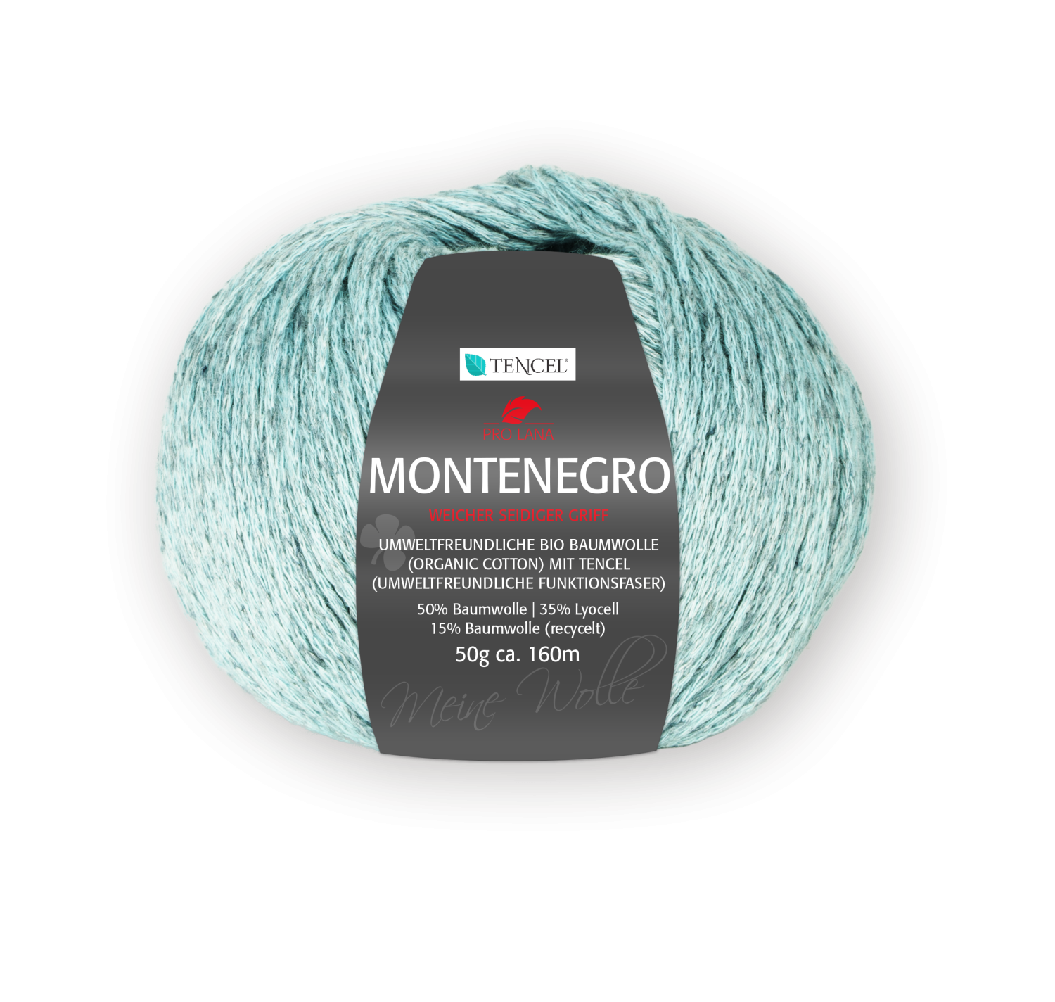 Pro Lana Montenegro 50g  Farbe: 62 Gletscher