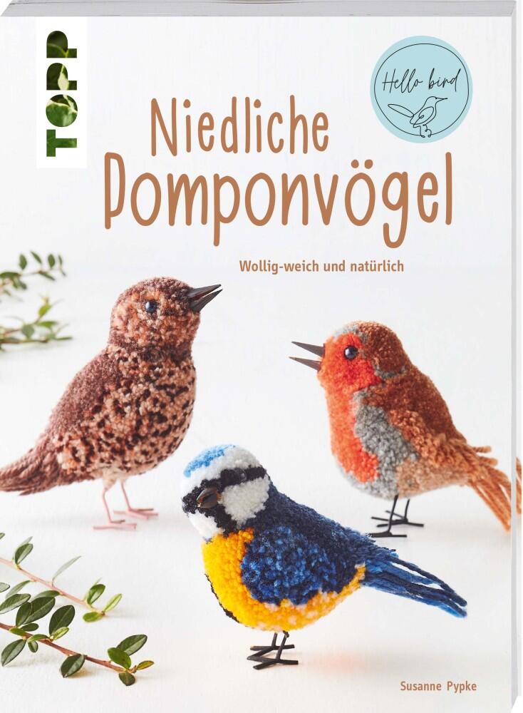 Niedliche Pompon-Vögel von Susanne Pypke