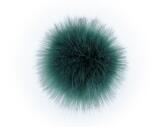 AHEADHUNTER - Lovafur Webpelzbommel Farbe: Fox Emerald