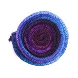 FuF Handdyed-Edition - SockRoll handgefärbtes Sockblanket 100g Farbe: Blau-Violett