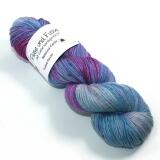 FuF Handdyed-Edition - Tweed Sockenwolle 100g Farbe: Achat
