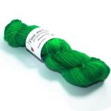 FuF Handdyed-Edition - Tweed Sockenwolle 100g Farbe: Malachit