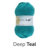 West Yorkshire Spinners ColourLab DK Unis Farbe: 716 deep teal