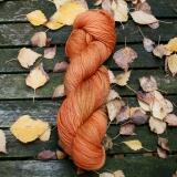 Fluse und Fussel Öko-Socke handgefärbt - Herbstgefühle Farbe: Blätterrascheln