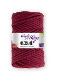 Woolly Hugs Makramé - 4mm Makrameegarn 200g Farbe: 32 Bordeaux