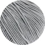 Lana Grossa Cool Wool uni - extrafeines Merinogarn Farbe: 589 steingrau