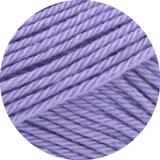 Lana Grossa Cotone uni 50g - feines Baumwollgarn Farbe: 124 lila