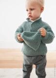 Filati Infanti 17 - Zauberhafte Babymode Modellbeispiel Kinderpullover Cool Wool Big melange