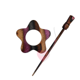 KnitPro Tuchnadel Symfonie Lilac - in 8 schönen Formen Garnet