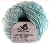 Schoppel Life Style uni - Wolle extra fein vom Merinoschaf in vielen schönen Farben glacier