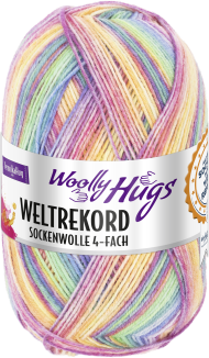 Woolly Hugs Weltrekord Sockenwolle 100g
