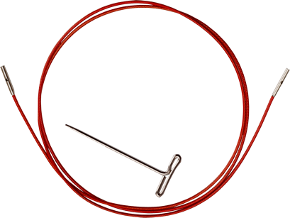 ChiaoGoo TWIST Red Seile MINI für Nadelspitzen 1,75mm-2,5mm - 93cm (für 120cm)