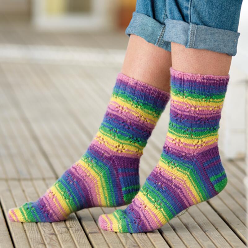 West Yorkshire Spinners Signature 4ply Winwick Mum - Sockenwolle Farbe: Wildflower