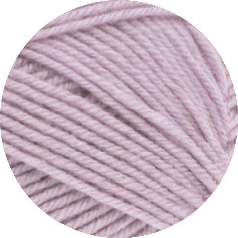 Lana Grossa Meilenweit 50 Cashmere - Sockengarn mit Cashmere Farbe: 36 Pastellrosa/Flieder