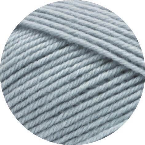 Lana Grossa Meilenweit 50 Cashmere - Sockengarn mit Cashmere Farbe: 49 Pastellblau