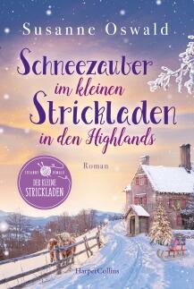 Schneezauber im kleinen Strickladen in den Highlands von S. Oswald