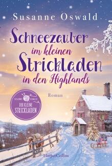 Schneezauber im kleinen Strickladen in den Highlands von S. Oswald