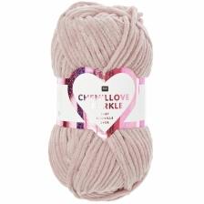 Rico Chenillove Sparkle 100g Farbe: 008 Rosa