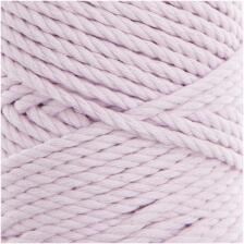 Creative Cotton Cord Skinny - 190g Makrameegarn aus Baumwolle Farbe 012 Flieder