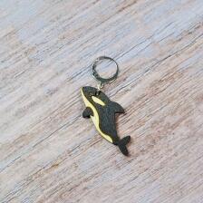 Handgefertigter Maschenmarkierer - Orca