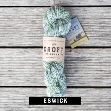 WYS  "The Croft " Aran Shetland Wool TWEED 100g Farbe: 0763 Eswick