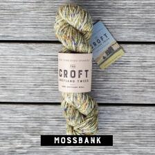 WYS "The Croft " Aran Shetland Wool TWEED 100g Farbe: 0757 Mossbank
