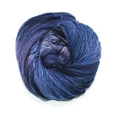 FuF Handgefärbte Merino Sockenwolle 4-fach- Sockengarn 100g Farbe: Blau?!