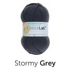 West Yorkshire Spinners ColourLab DK Unis Farbe: 373 stormy grey